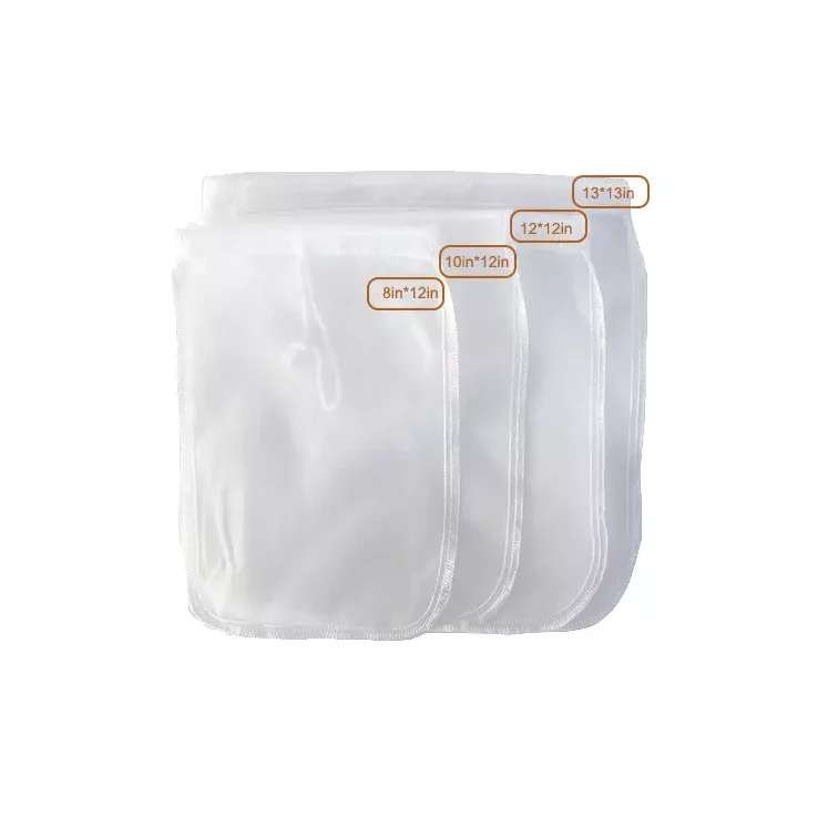 Juice milk strainer cheesecloth filter bag 50 micron food grade nylon nut milk filter bags