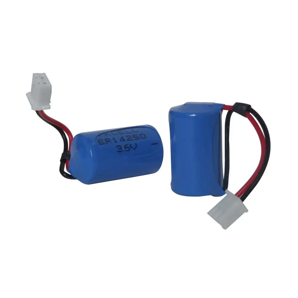 Литиевая батарея PKCELL 3 6 В 1/2AA ER14250 ER34615 ER14505 для детекторов