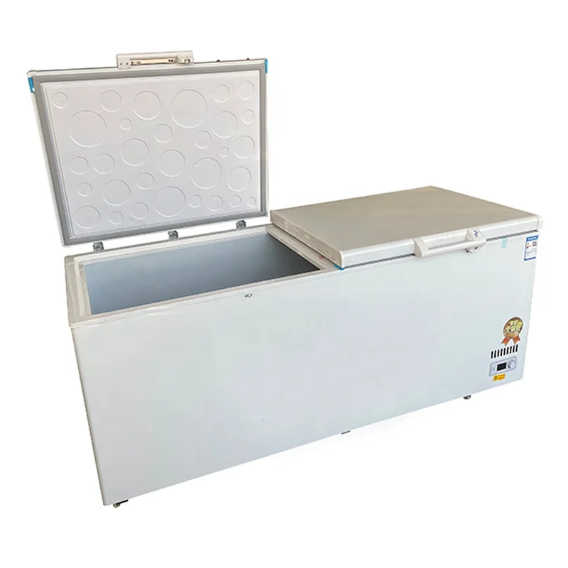 Factory direct sales gelato horizontal freezer large capacity deep freezer Single temperature freezer