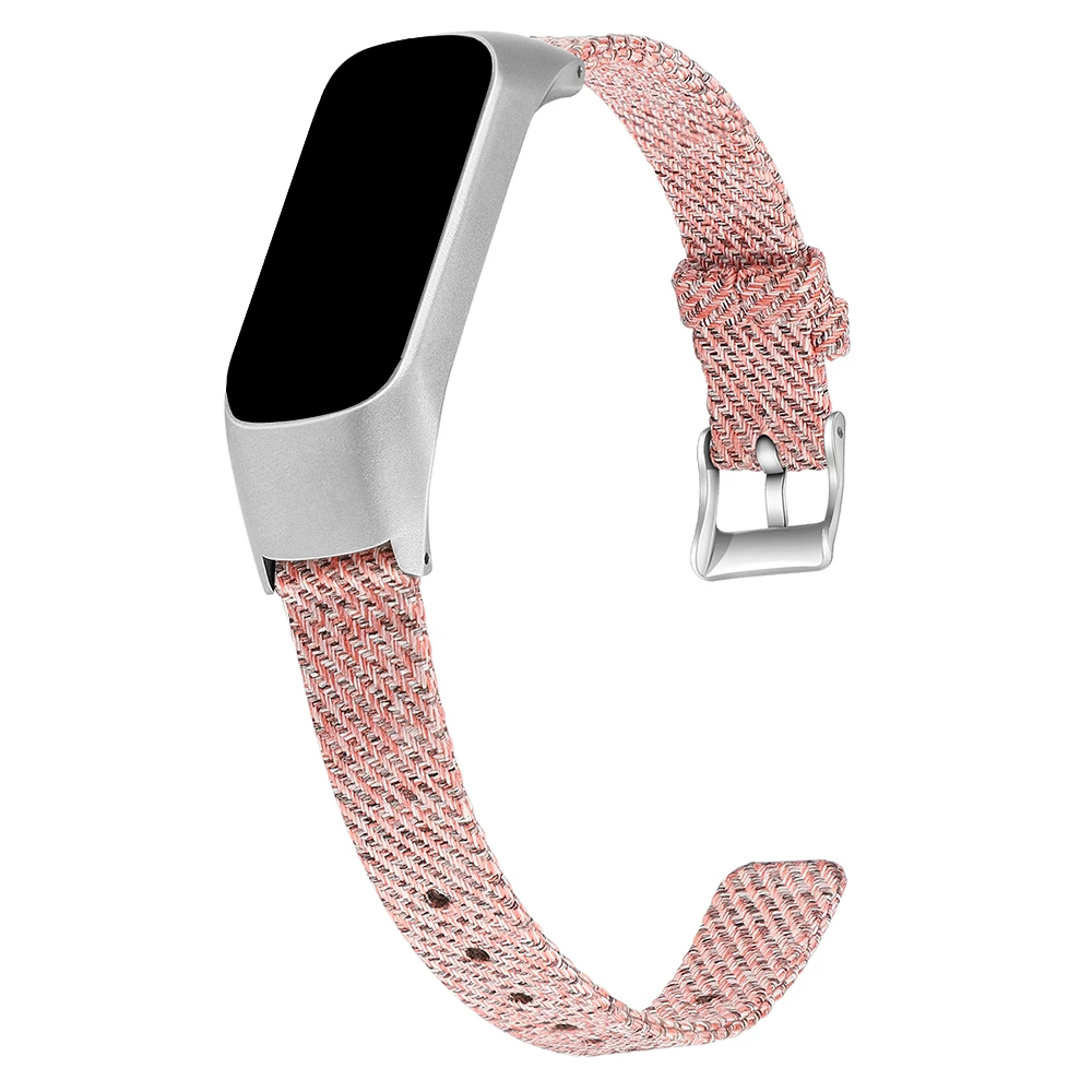 Veryfit Canvas Watch Fabric Band For Samsung Galaxy Watch Fit E Strap