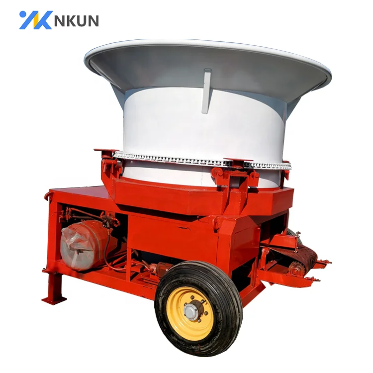 Multifunctional tub grinder grass chopper chaff cutter rotary straw crusher for farm wastes machine