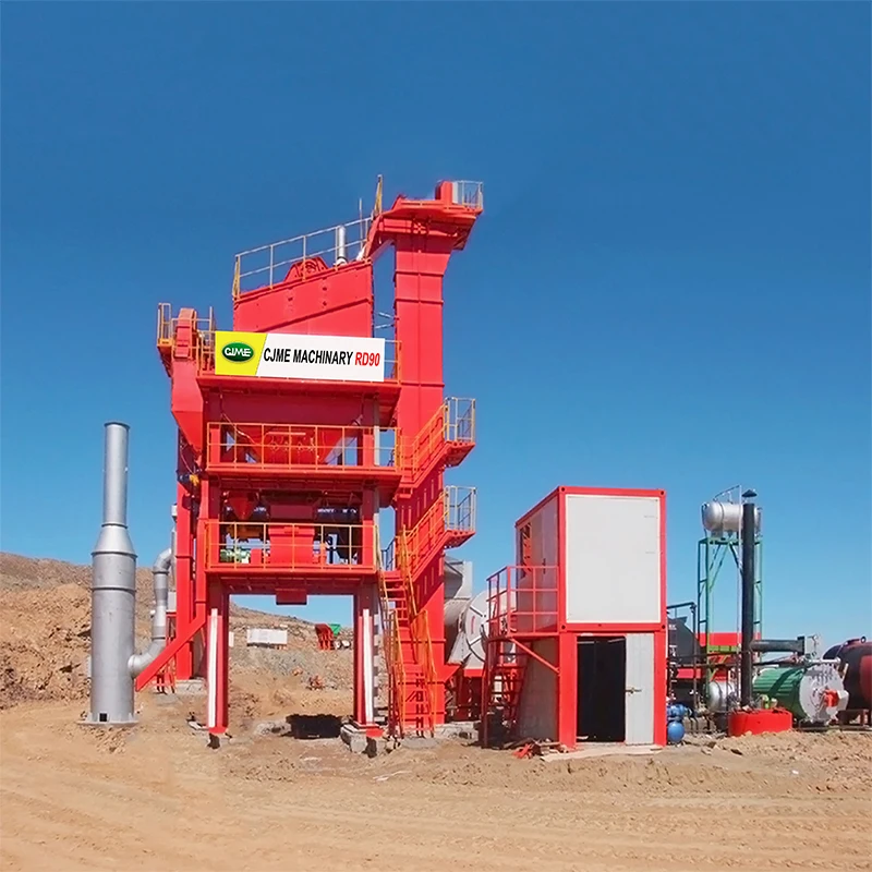RD90 Batch Stationary Asphalt Mixing Plant