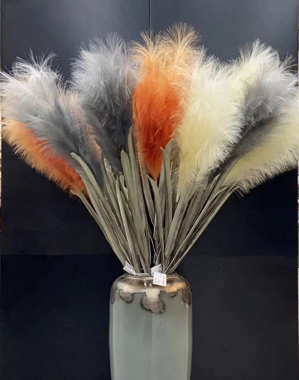 Customize Table Size Wedding Decoration Artificial Plant Cherry Blossom Yellow White