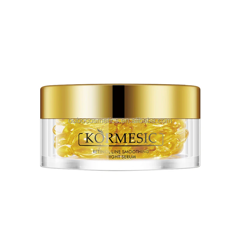 KORMESIC retinol serum skin care therapy collagen Snake venom peptides serum capsules