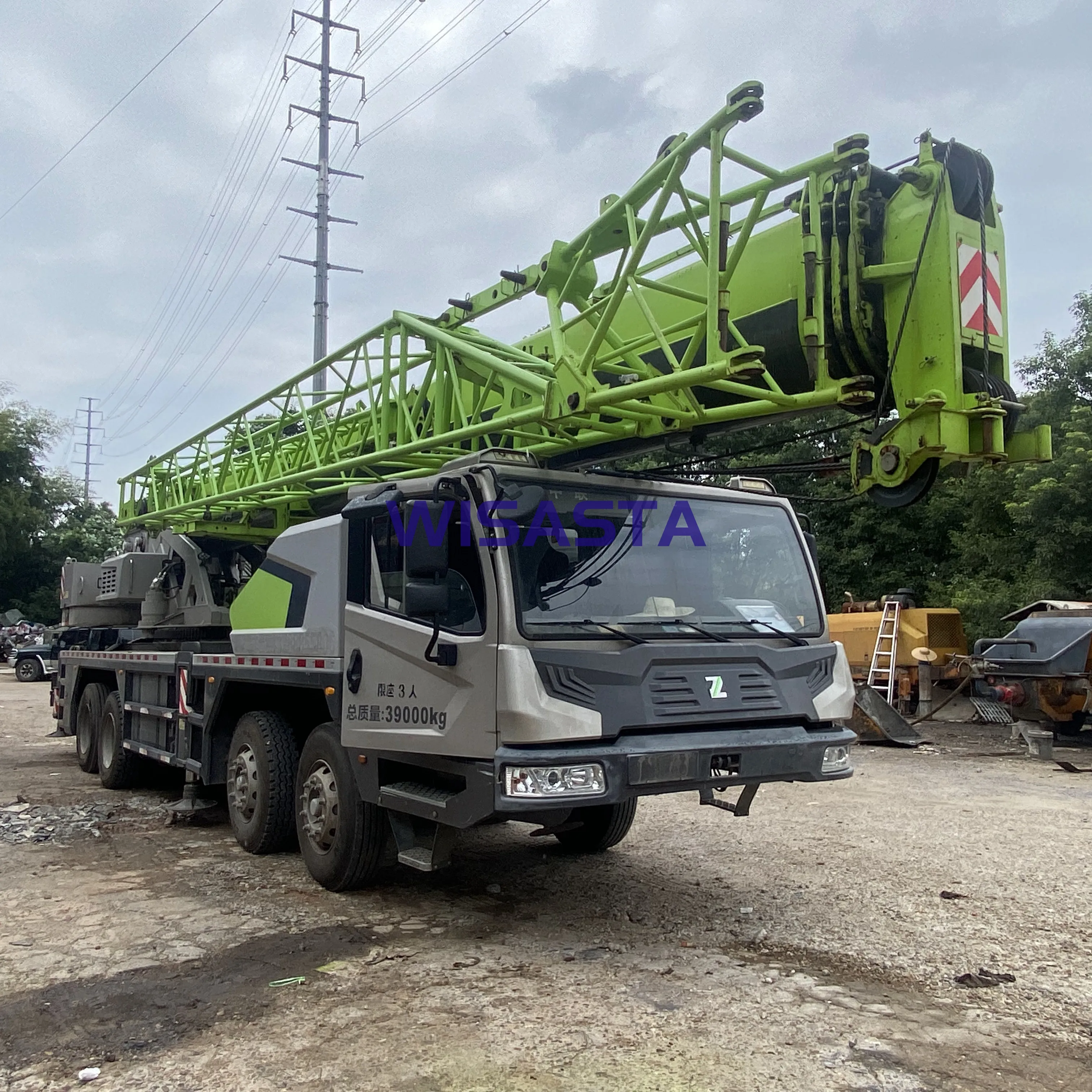 Second-hand Chinese Brand Zoomlion Hoisting Machine 2021 Zoomlion 35 Ton High Performance Truck Crane for Sale in Middle Asia