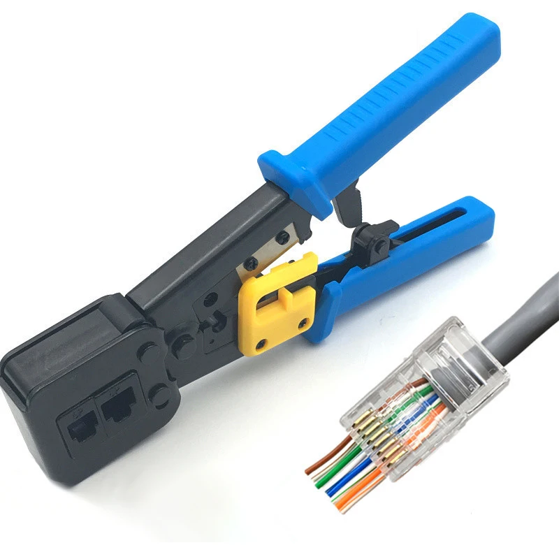 
Chinese Brand Multifunction Network Cable Pliers Crimp Tool EZ Rj45 Crimping Tool 