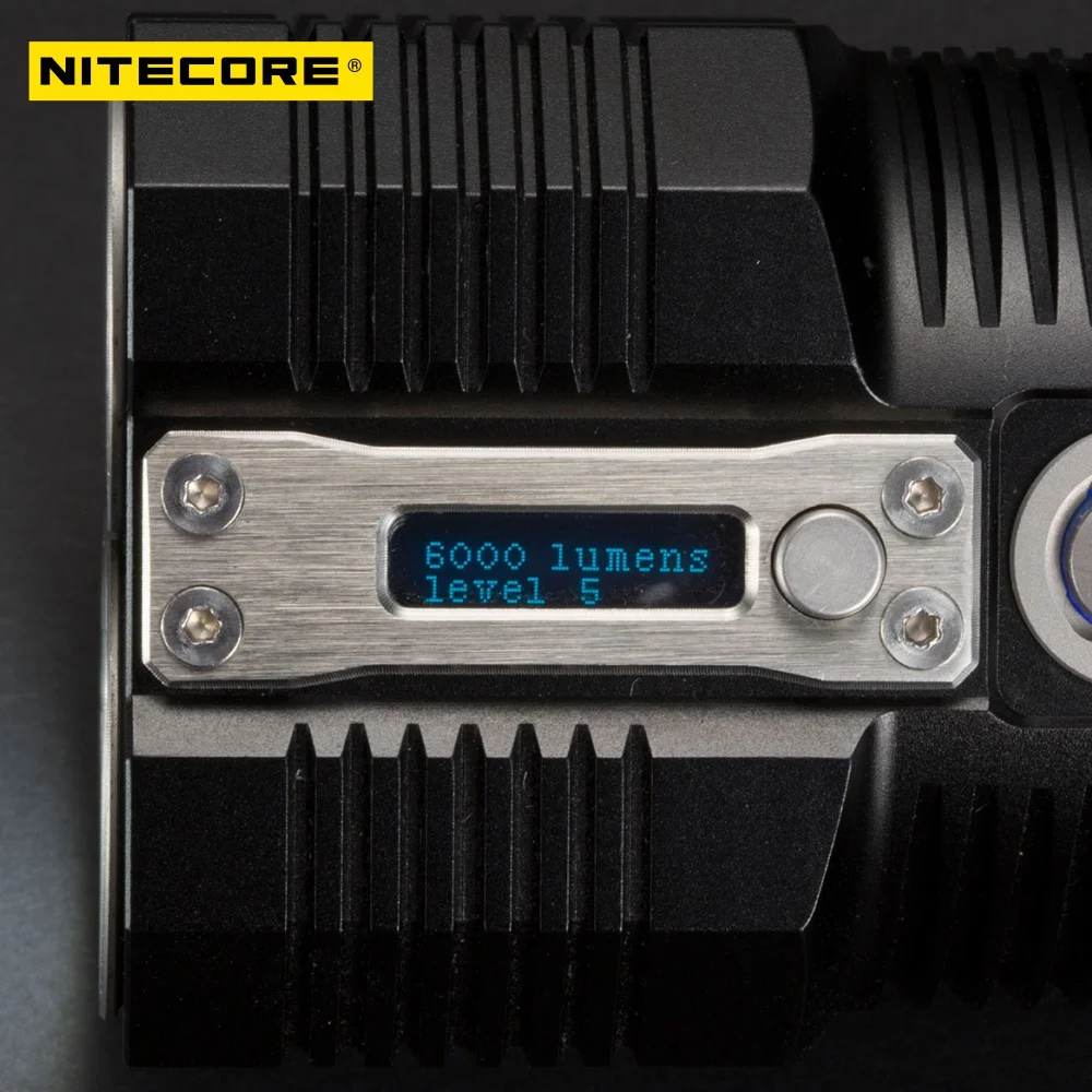Оригинальный светодиодный фонарик NITECORE TM28 655 лм дальность луча 18650 м с зарядным устройством и 4 шт. литий-ионных батарей 3100