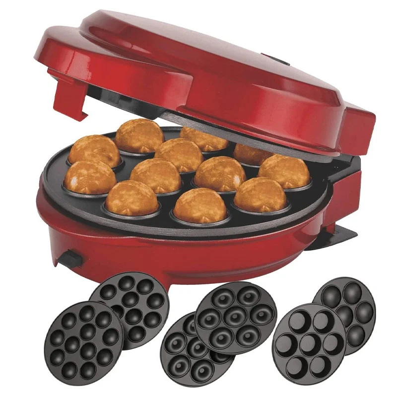 Hot selling 7 in 1 detachable cup cake maker cake pop maker waffle maker
