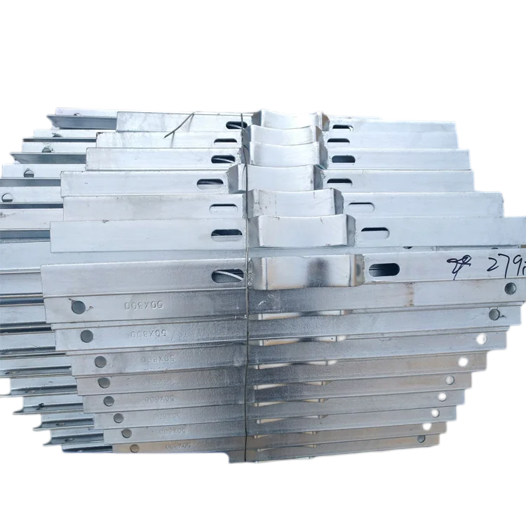 Оптовая продажа горячеоцинкованная стальная электрическая полюсная поперечная кронштейн с отверстиями