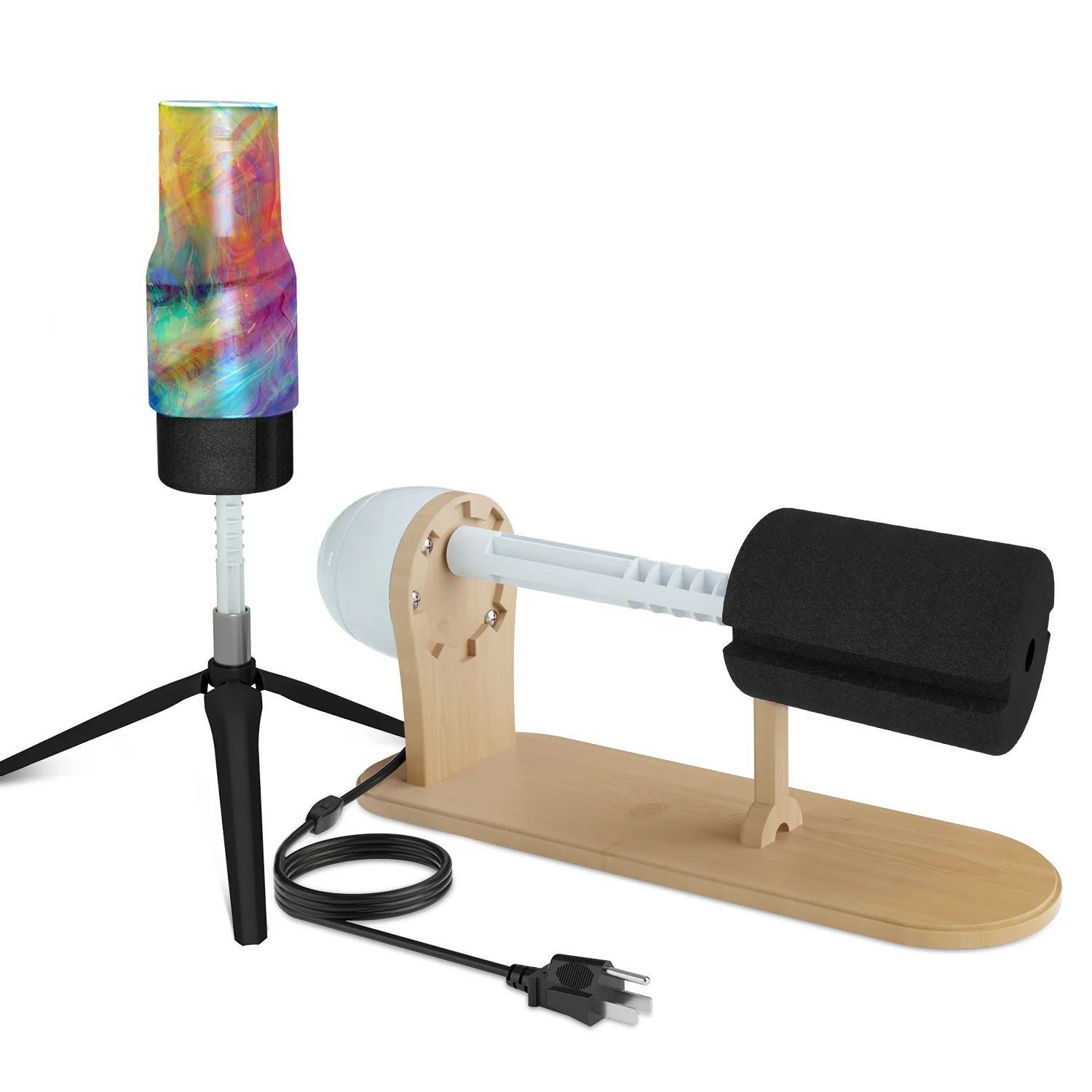 1s, быстро устанавливаемый деревянный вращающийся стаканчик, очень тихий экологически чистый вращающийся Вращающийся механизм