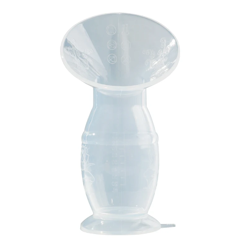 Leatchliving BPA Free Mother Care Best Manual Breast Pump With Suction Food Grade Silicone Milk Collector