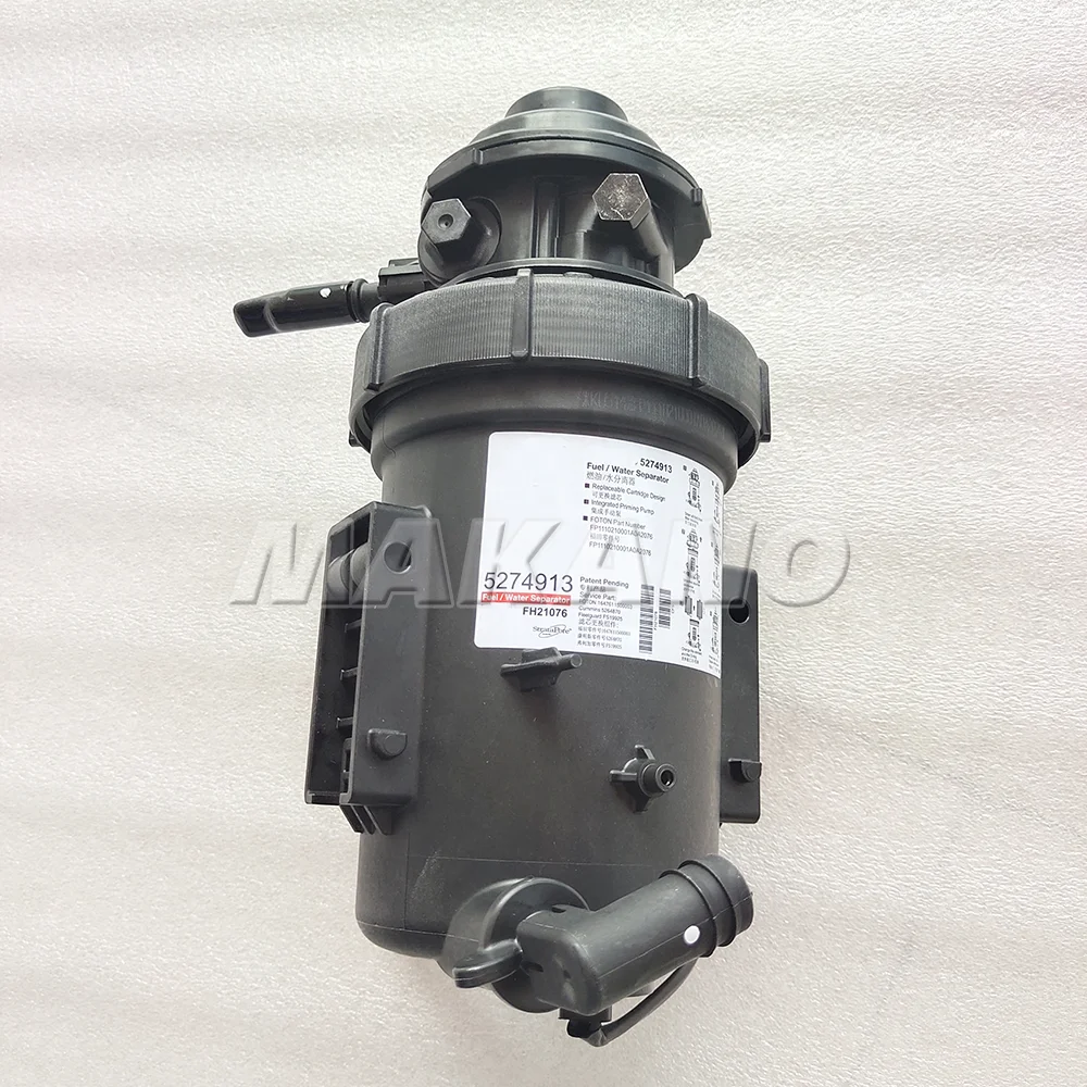 Foton Engine Fuel Water Separator FH21077 Fuel Filter Element Assembly 5283172