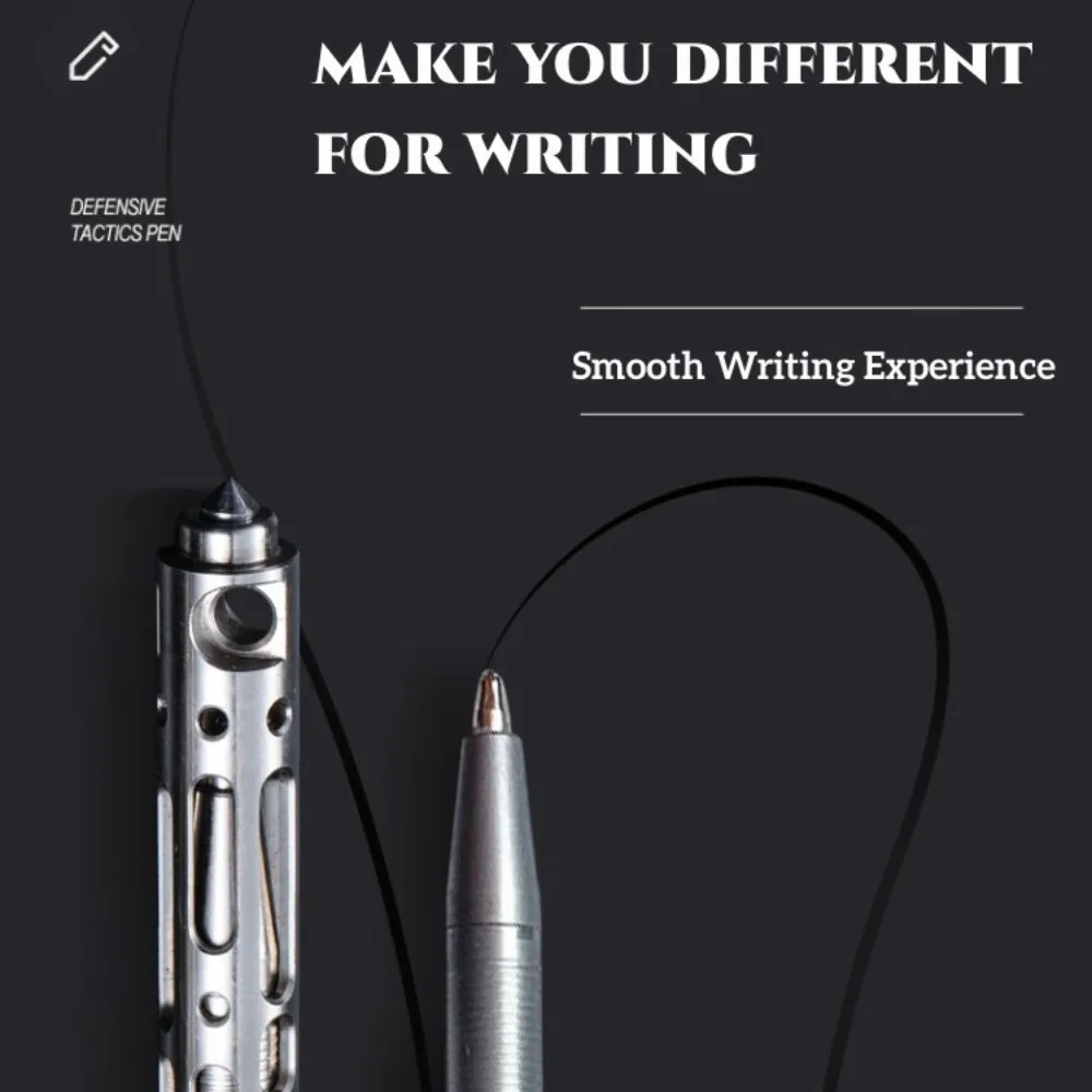 2024 new products Multifunctional Utility Pen Survival Multi Tool Glass Breaker Tactical Pen For Self Defense Pen