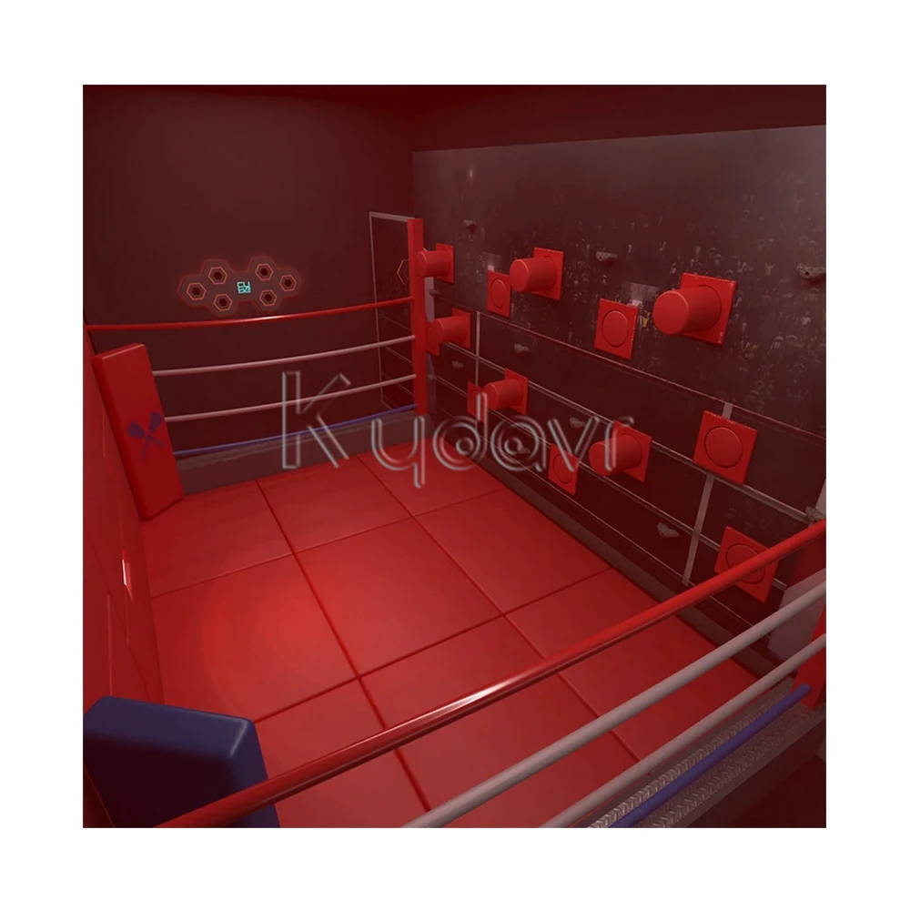 Customizable amusement park interactive climb obstacles wall game physically challenging kydavr activate game cell
