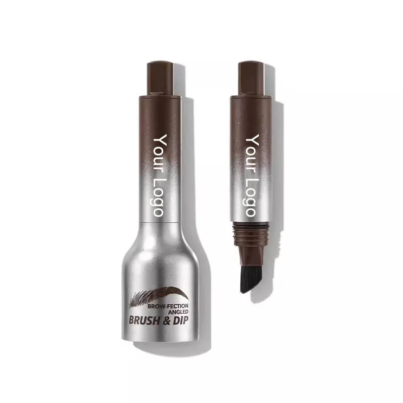 Lilywild Create Your Own Brand Waterproof  Cosmetics Private Label Brush and Dip Brow Fection High Quality Dip Eyebrow Pomade