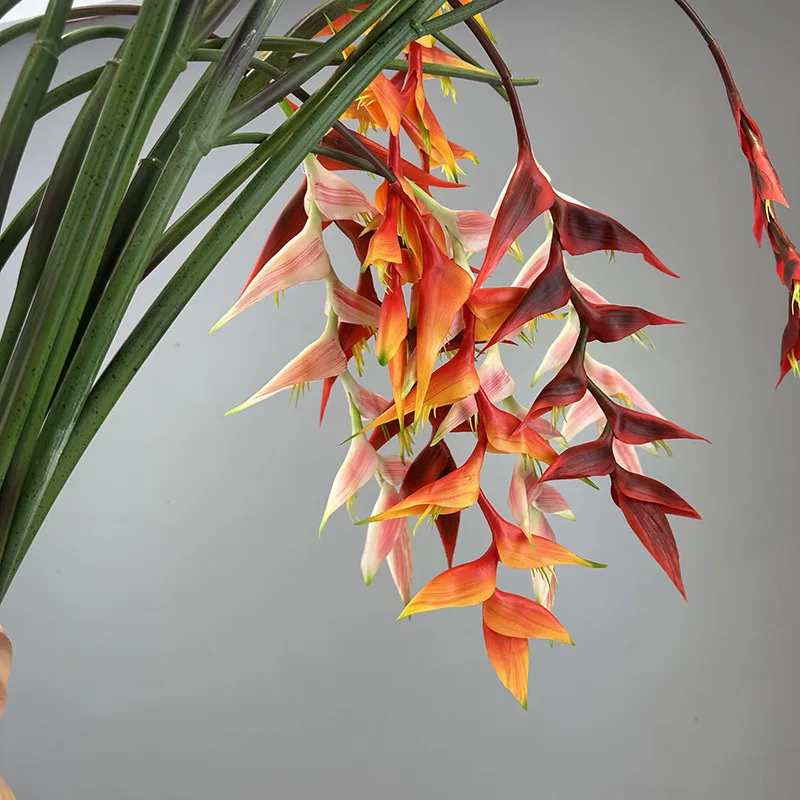 Top Quality Low Prices Artificial Heliconia Flowers For Wedding Decor