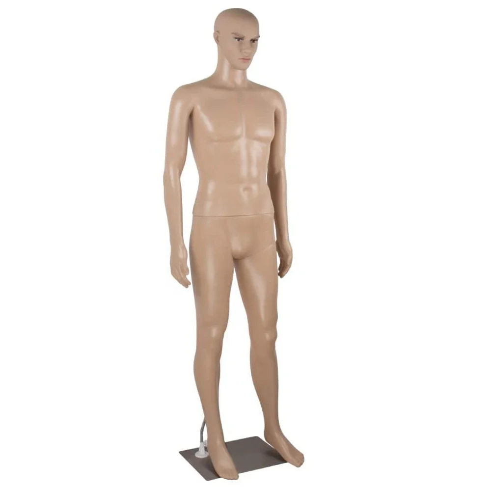 185cm PP Male Mannequin Display for Sale Adjustable Dress Form Full Body Mannequin Life Size Mannequin Torso