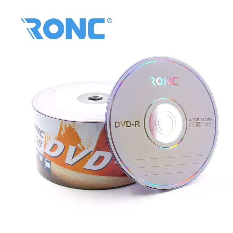 Оптовая торговля дешевые пустые DVD-R 4,7 ГБ 16X 120 мин диск CD DVD