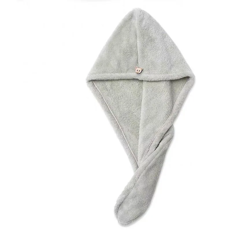 
Wholesale Custom Quick Dry Microfiber Hair Turban Wrap Towel For Girls/Women hair drying towel 