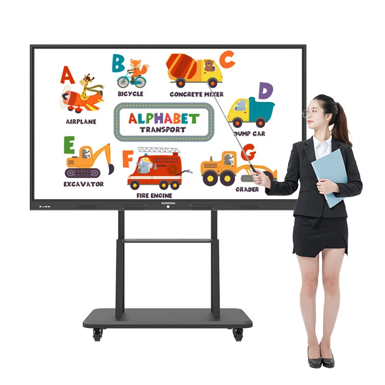 HUSHIDA 86 Inch Online Classroom Smart Board Sample Order interactive Digital Whiteboard For Classroom