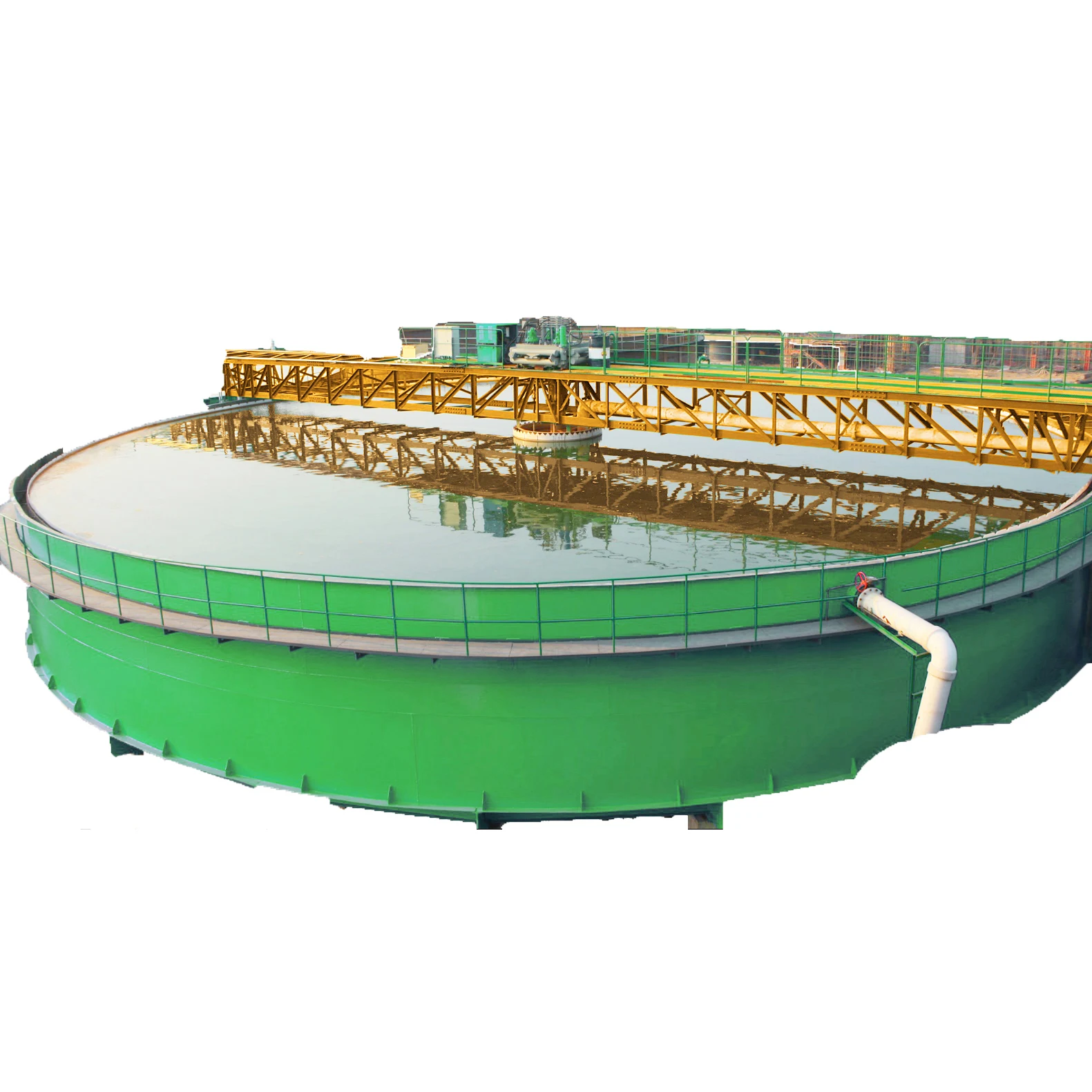 Заводская стоимость, бак для загустителя осадка для очистки