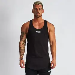 Мужской жилет для мышц, Мужская одежда для бодибилдинга, одежда для спортивного зала, летние майки для спортзала, мужские майки, Стрингер