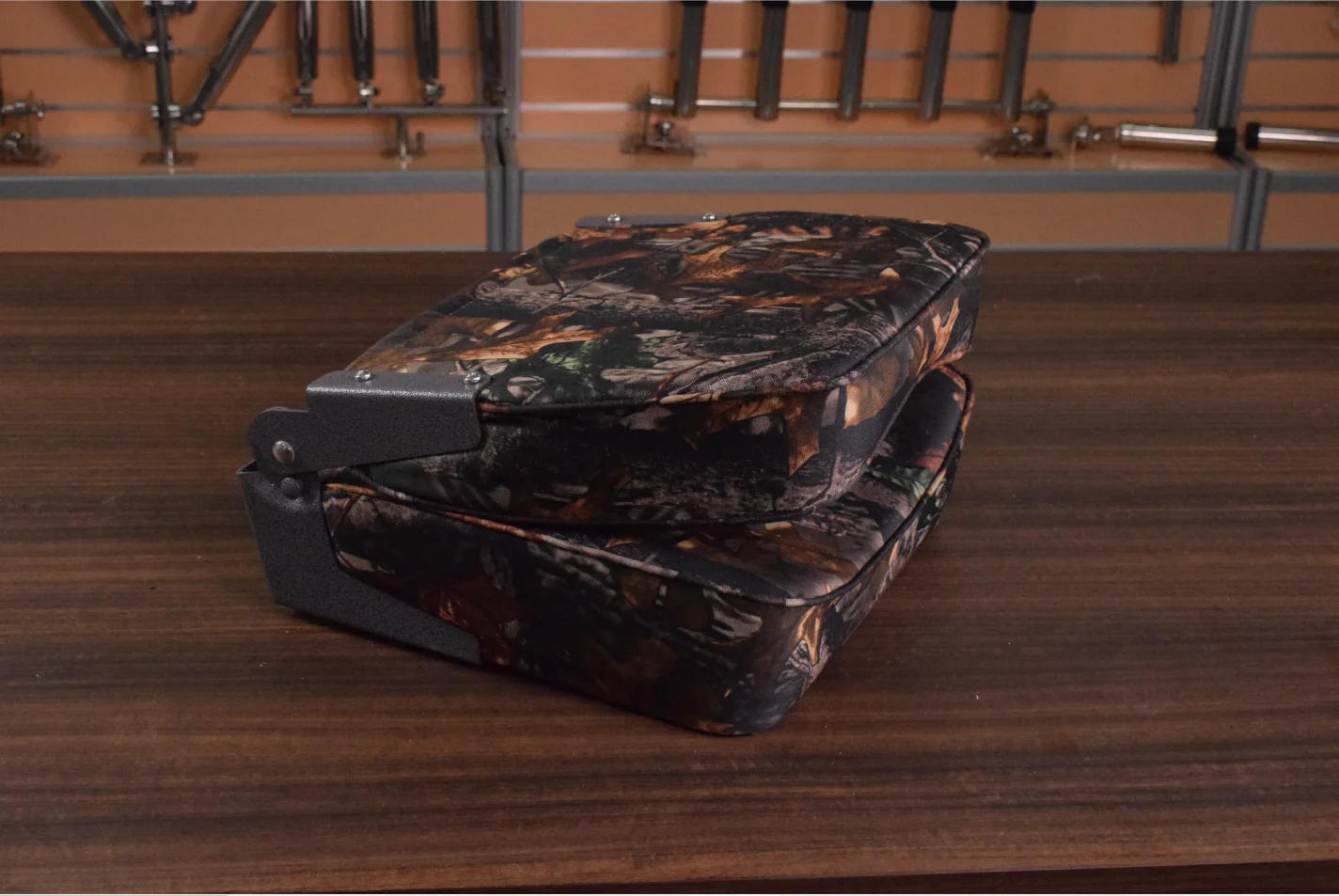 marine camo forest cover boat seat