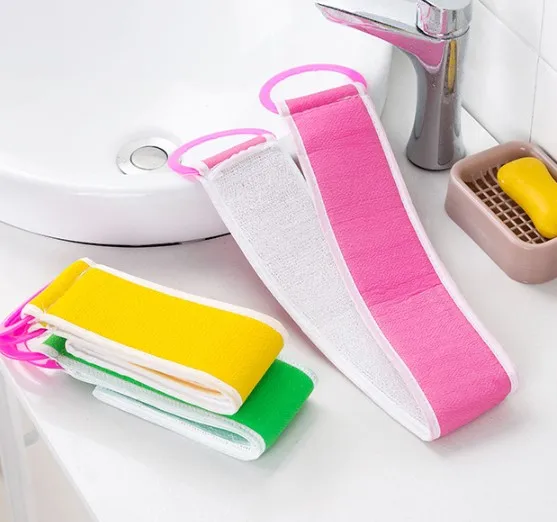 Shiyan Back Bath Strip Strip back exfoliation For Adult eco-fridendly  Body Shower Sponge Brush Loofah Back Rubbing Strip