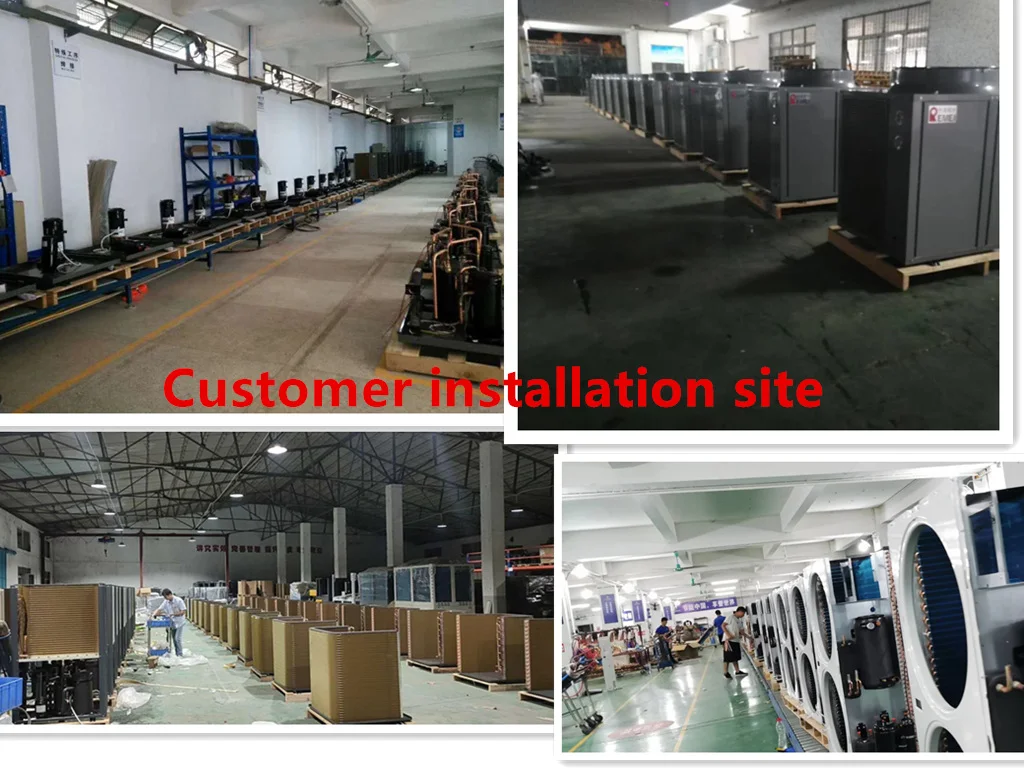 
Pure copper tube coaxial heat exchanger use for air-cooled chiller 