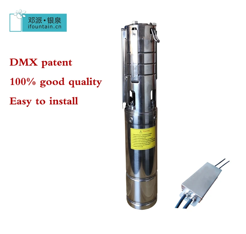 
Лидер продаж, фонтан из нержавеющей стали 1d 2d dmx512 с управлением, поворотная насадка для музыкального танца, фонтан со светодиодной Подводной Подсветкой 