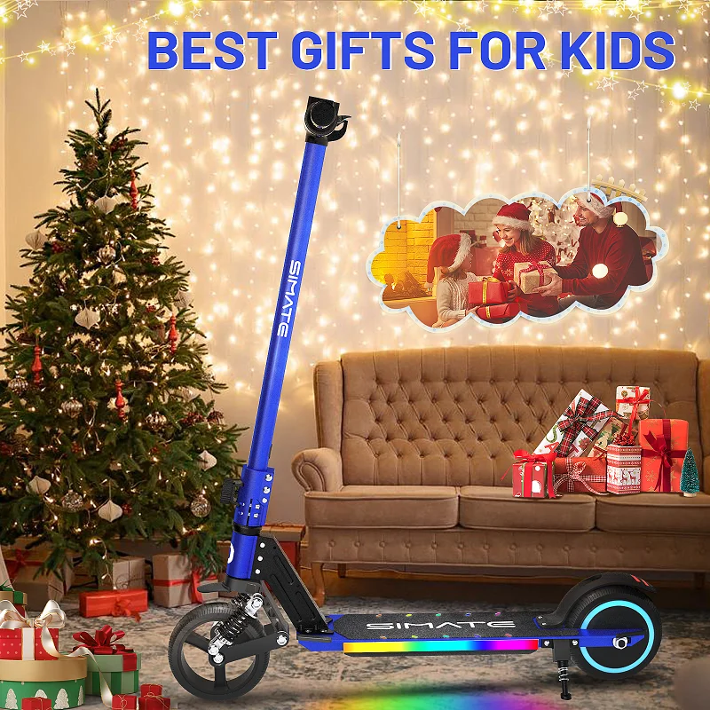 2023 wholesale 6.5 inch youth mobility scooter children electric scooter for Christmas gift
