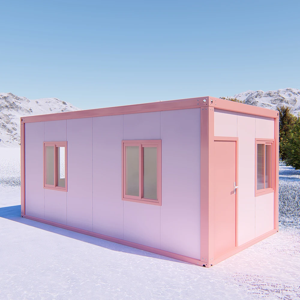 High Quality Custom Colors Shipping Prefabricated Container Prefab House  For Outdoor