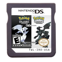  Игровой картридж 3DS консоль карта pokmon Pokeon черный белый сердце золото серебро бриллиант жемчуг для