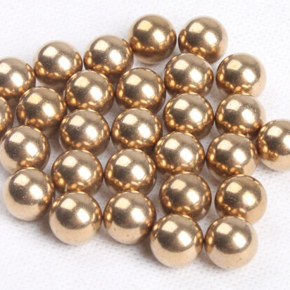 High precision 1mm 2mm 3mm 4mm 5mm Solid H62/65 Brass ball copper ball for valve