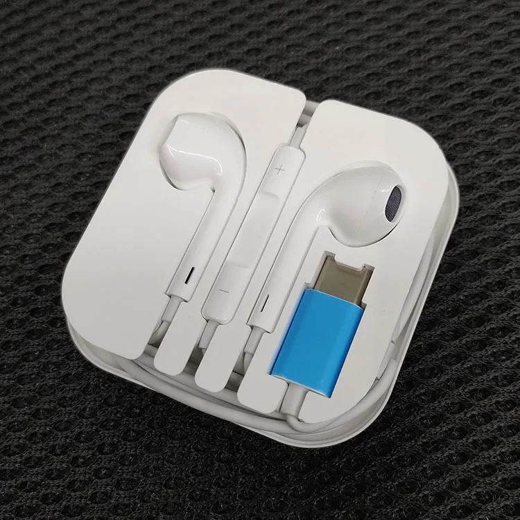 
Handsfree 3.5mm Earphones for iphone 7 Input In-Ear Quality Wired Headphones Auricular Audio With Mic 