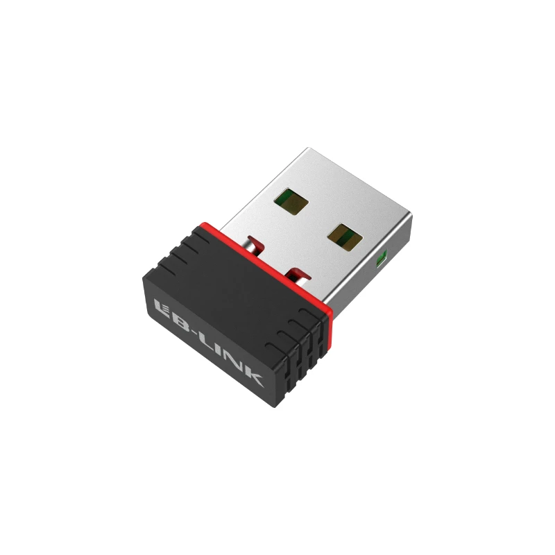 LB-LINK WN151 Driver Free 150 Mbps 802.11 Nano USB WiFi Dongle 2.4G Mini RTL8188 USB Wireless Adapter for Win 11/Linux/Mac OS