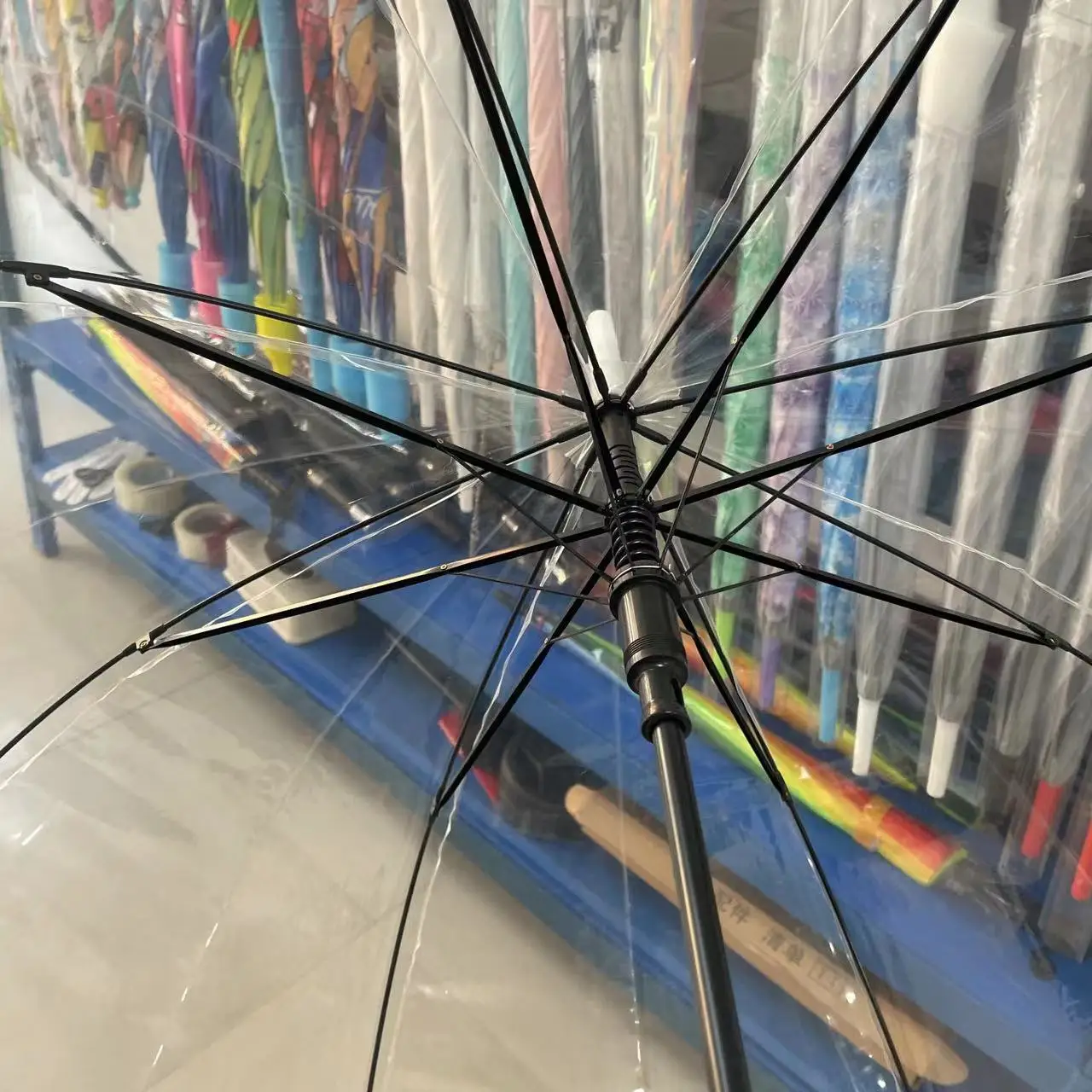 Chinese Manufacturers Wholesale 23-Inch Apollo Dome Transparent Umbrella