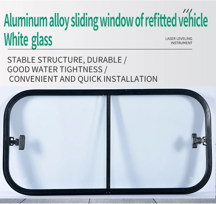 factory outlets 94-99 Van middle side window car camper van sliding window with fram