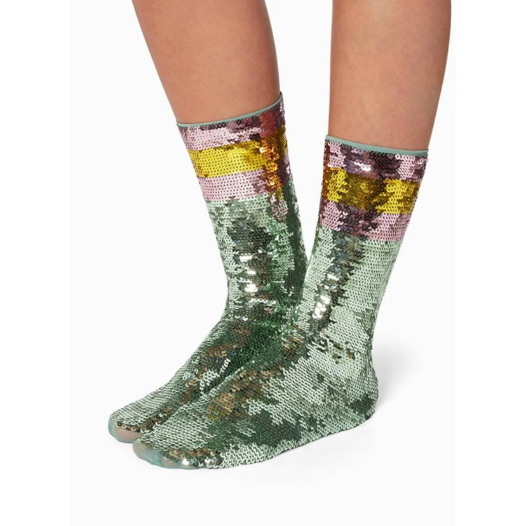 RL-B1080 sequin socks sox for sale