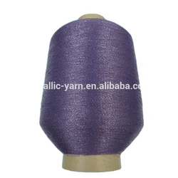 MH-type metalic yarn polyester yarn inside