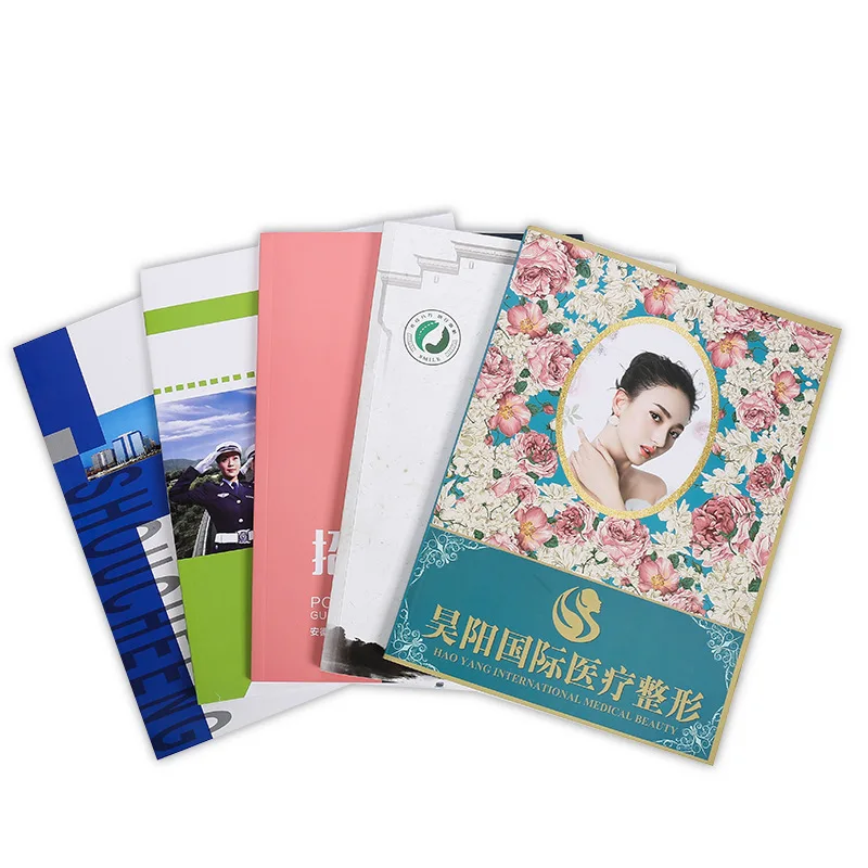 
Amazon top sale employee handbook thin handbook tourist book printing fast shipping 