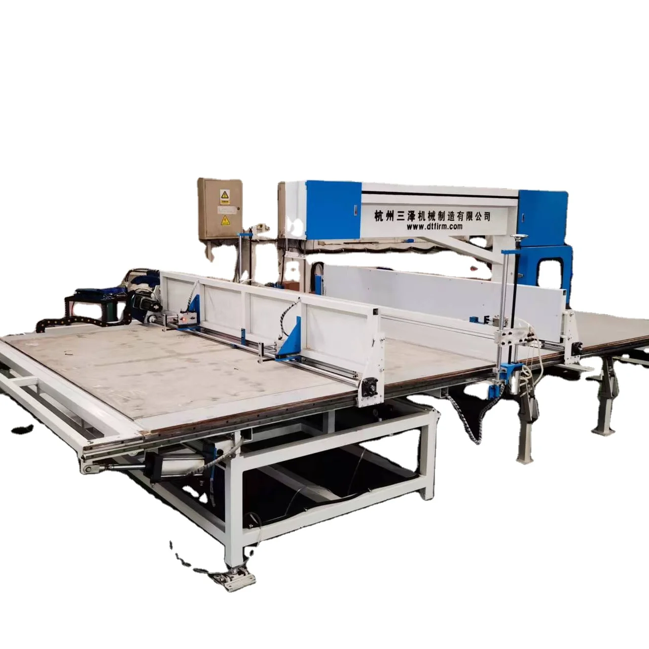 D&T Super September Supply Automatic Vertical Foam Sponge Cutting Machine ODM acceptable