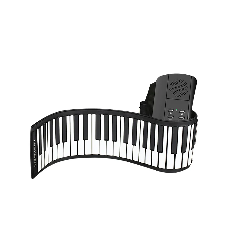 Newest and low price kids piano 49 keys roll up piano toys