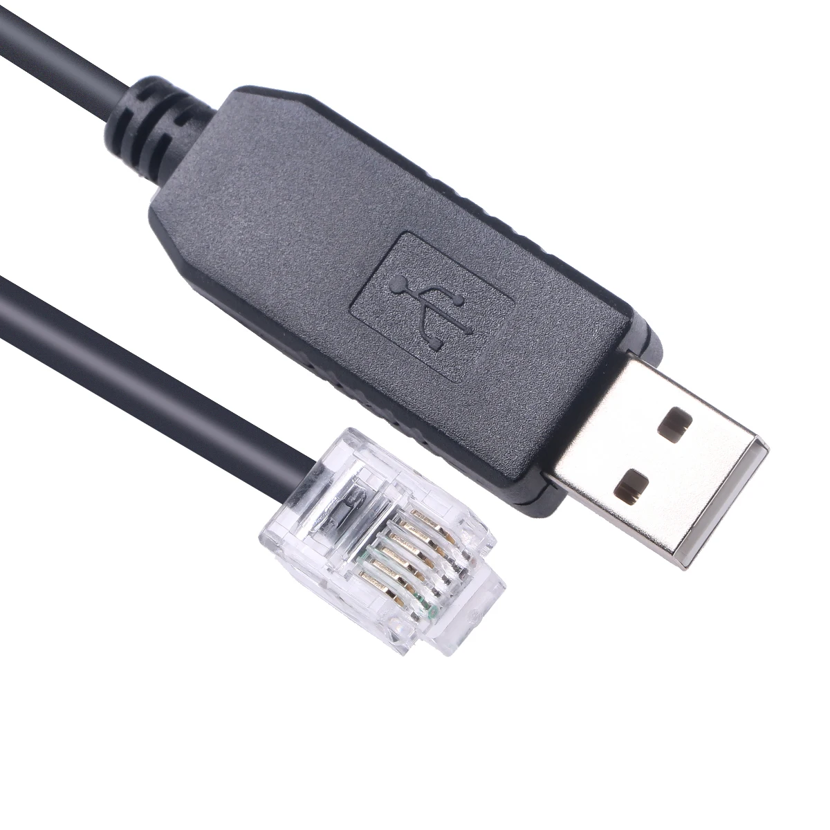 USB Serial RS232 to RJ12 6P6C Adapter Cable for APC PDU 940-0144A