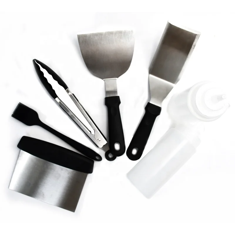 Modern high capacity outdoor barbecue tools Teppanyaki tools set of different collocations to choose