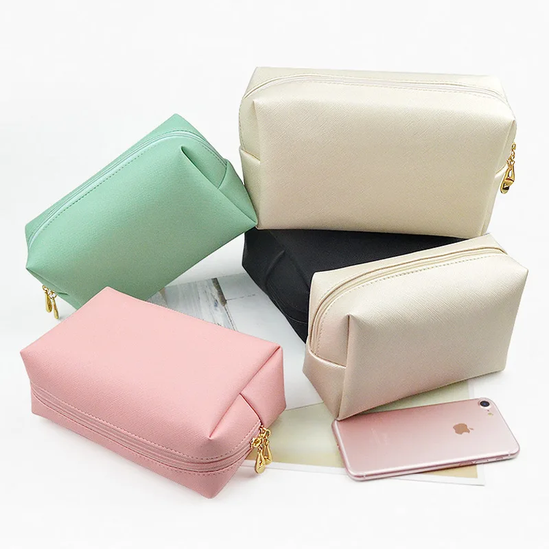 Factory Custom Design Wholesale Various Kinds of Travel Cosmetic Bag Waterproof PU Make Up Pouch