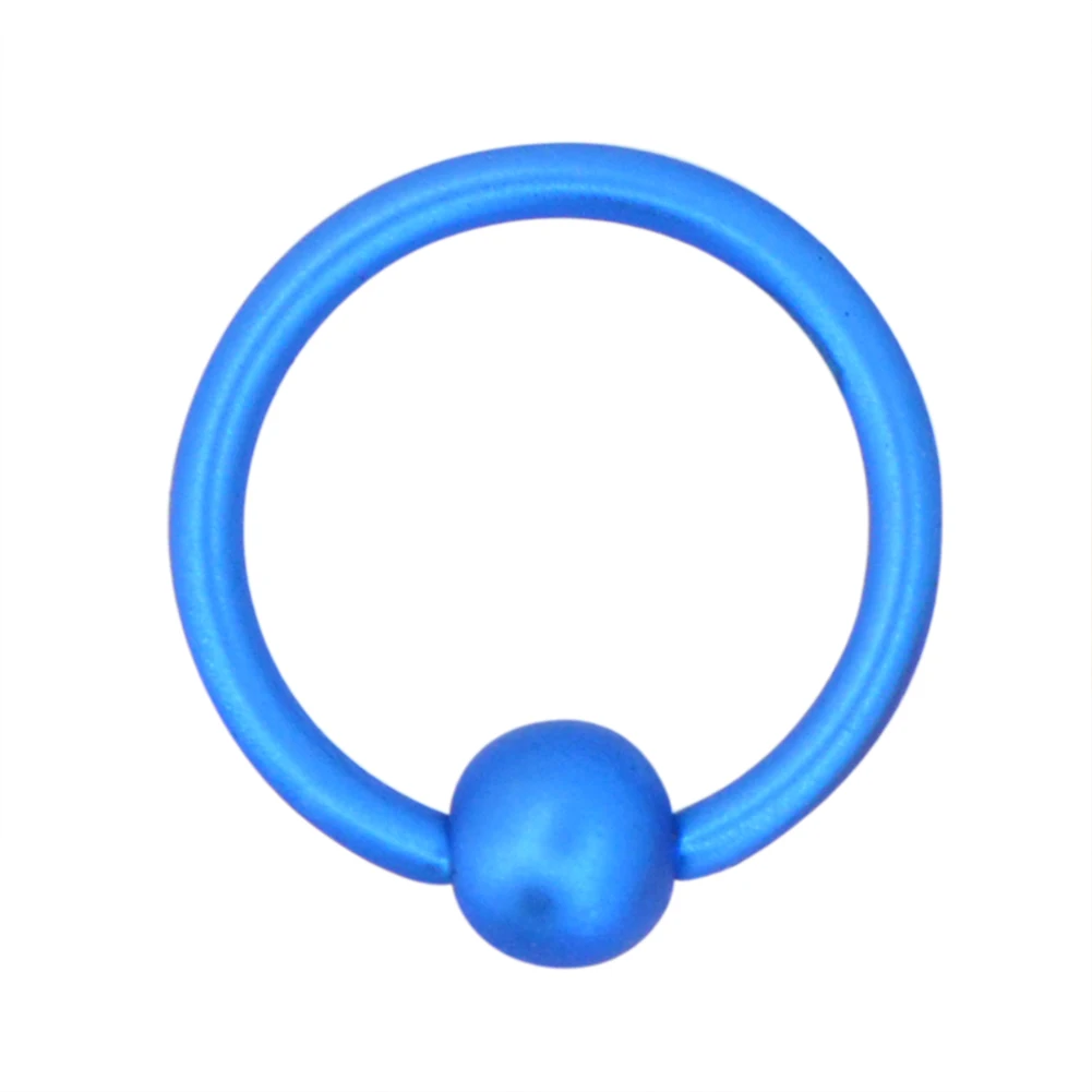 Wholesale Titanium Septum Double C Nose Ring Disposable Sterile Ear Piercing Kit Tool Stud Bcr Captive Jewelry