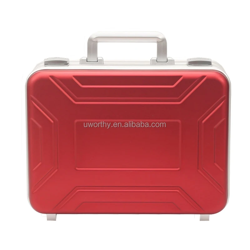 18 inches High End Magnesium Aluminum Alloy Integrally One-piece Molded Case Type Hard Shell Aluminum Briefcase