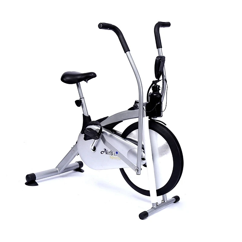 Air Bike AB801 Delux Exercise Cycle With Electronic Meter Exercise Cycle with Moving Handles for Weight Loss at Home