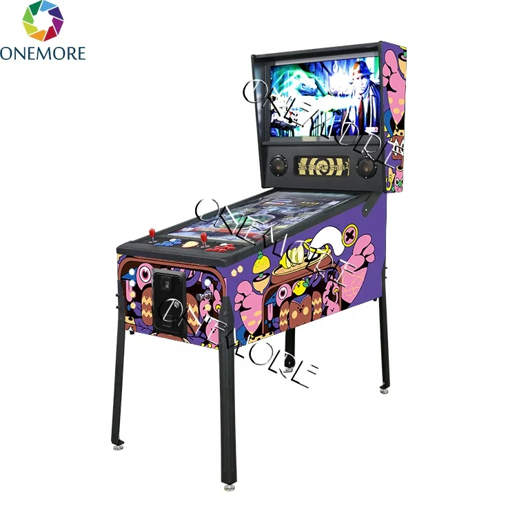 7000 Games in 1 Retro Arcade&Virtual Pinball Machine, 49' 4K Virtual Pinball Machine with 2 Joysticks, Flipper Virtual Pinball